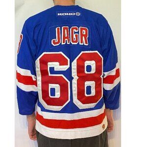 Made in Canada Koho New York Rangers Jagr NHL hockey jersey